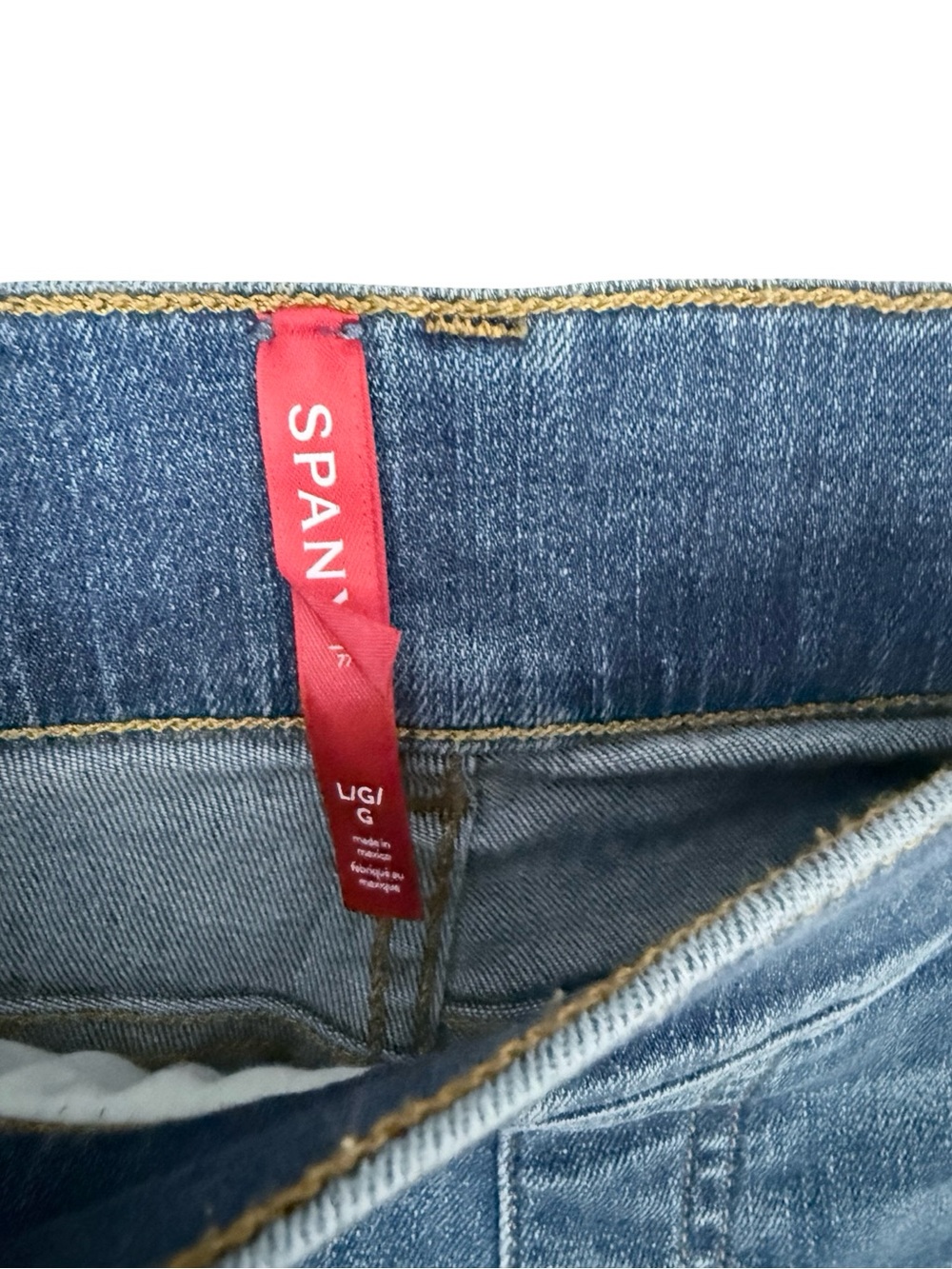 NWT Spanx Seamed Front Wide Leg Pants Sz L - Picture 3 of 6